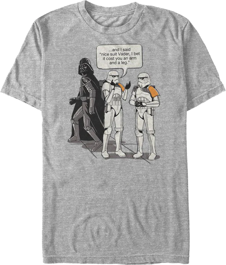Nice Suit Vader Star Wars T-Shirt