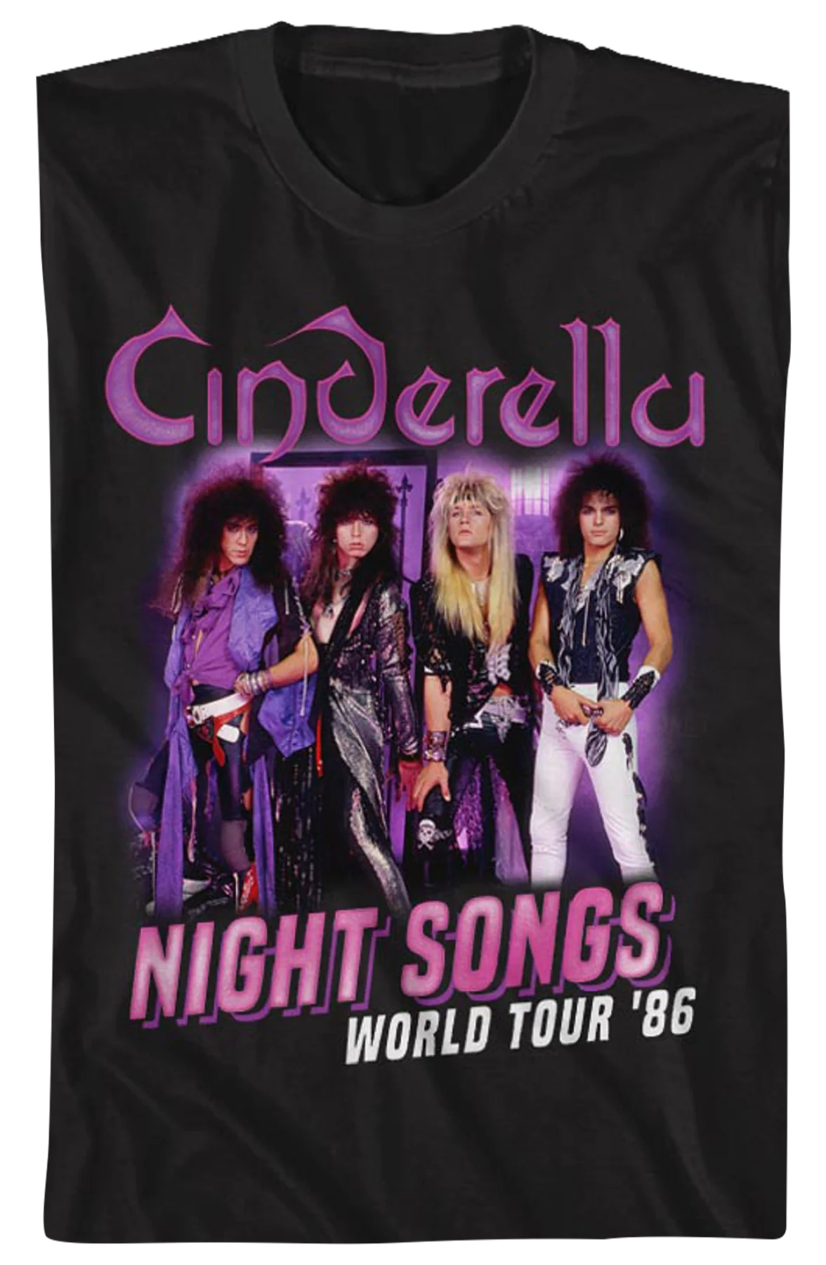 Night Songs World Tour Cinderella T-Shirt - Image 2