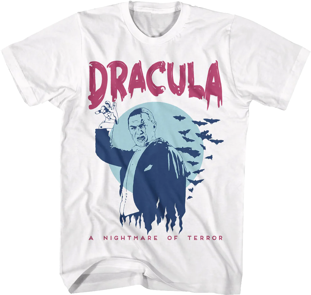 Nightmare Of Terror Dracula Bela Lugosi T-Shirt