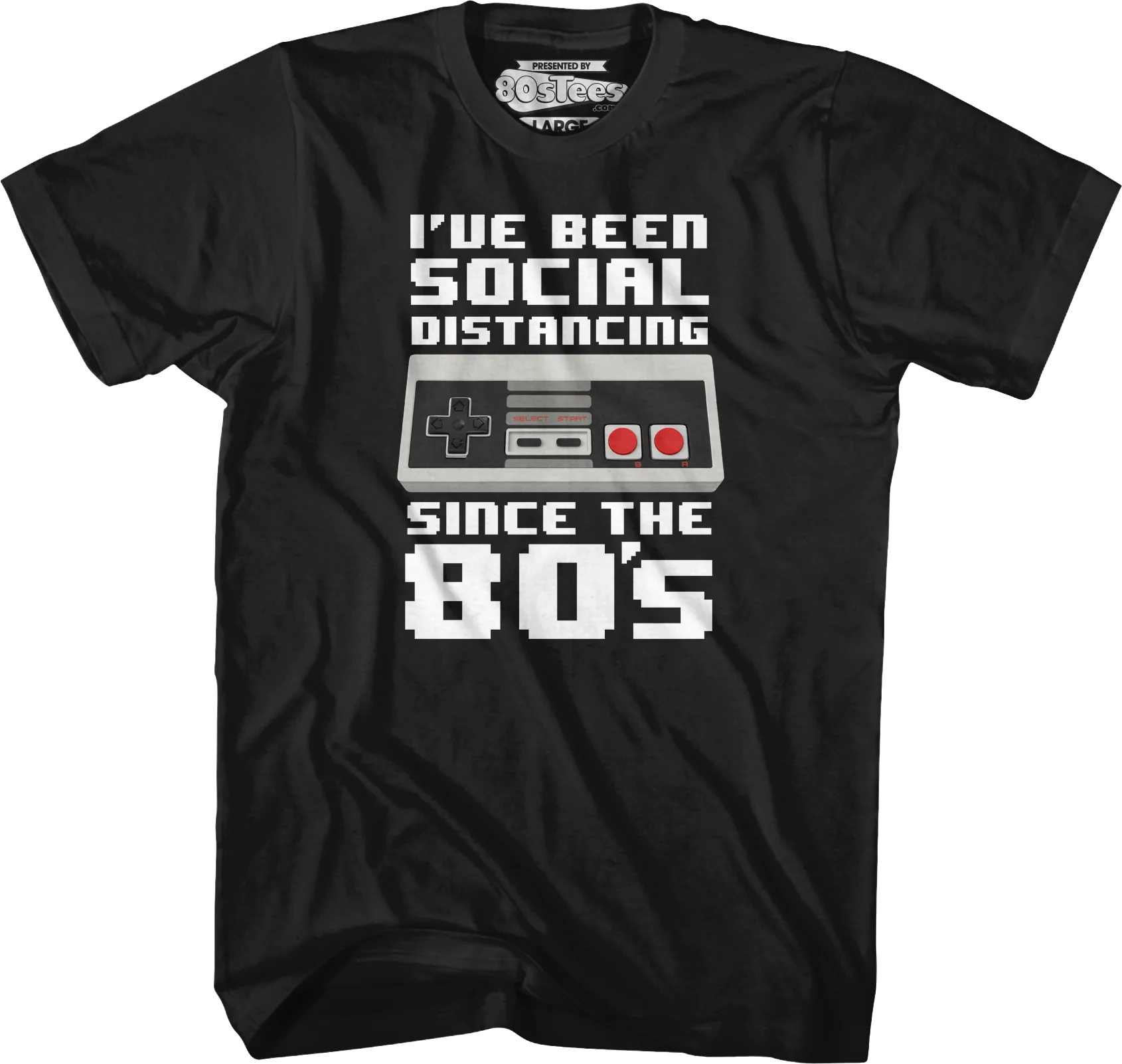 Nintendo Controller Social Distancing Since The 80's T-Shirt