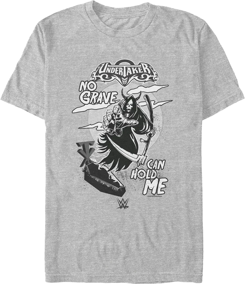 No Grave Can Hold Me Undertaker T-Shirt
