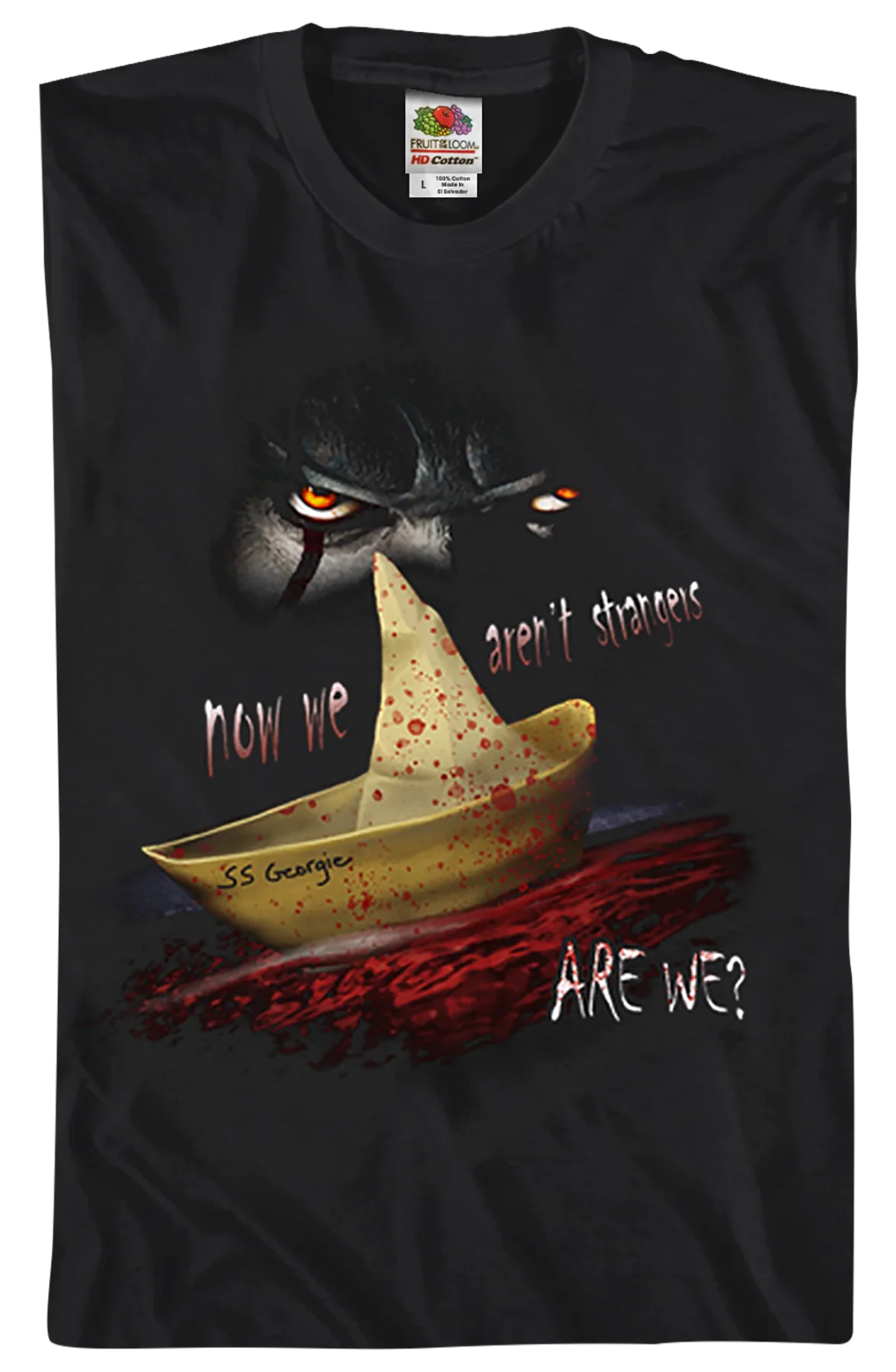 Now We Aren't Strangers IT Shirt - Image 2