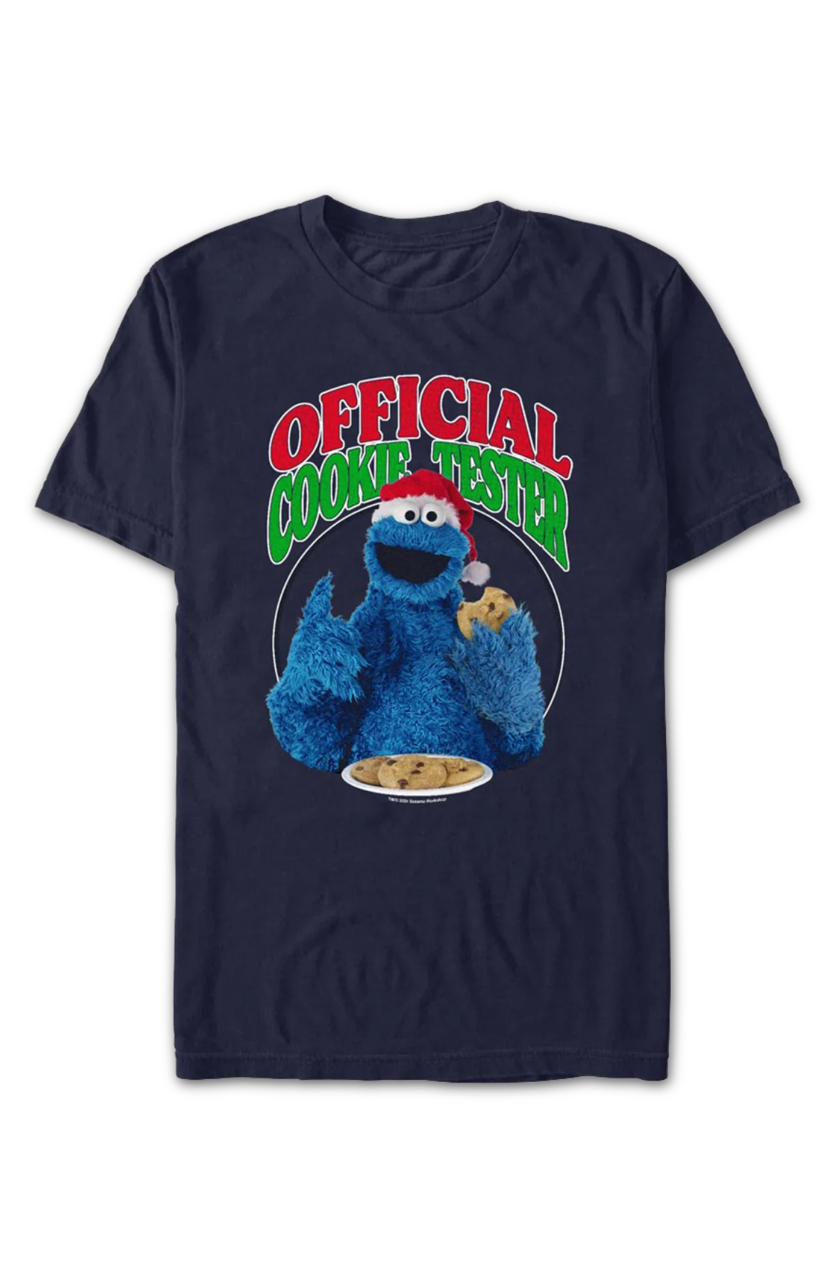 Official Cookie Tester Sesame Street T-Shirt - Image 2