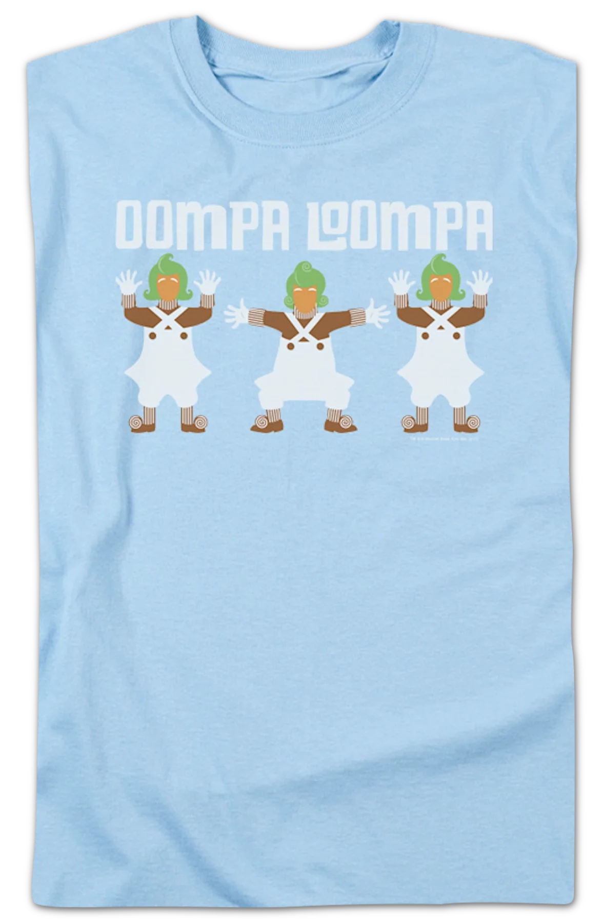 Ommpa Loompa Willy Wonka Willy Wonka And The Chocolate Factory T-Shirt - Image 2
