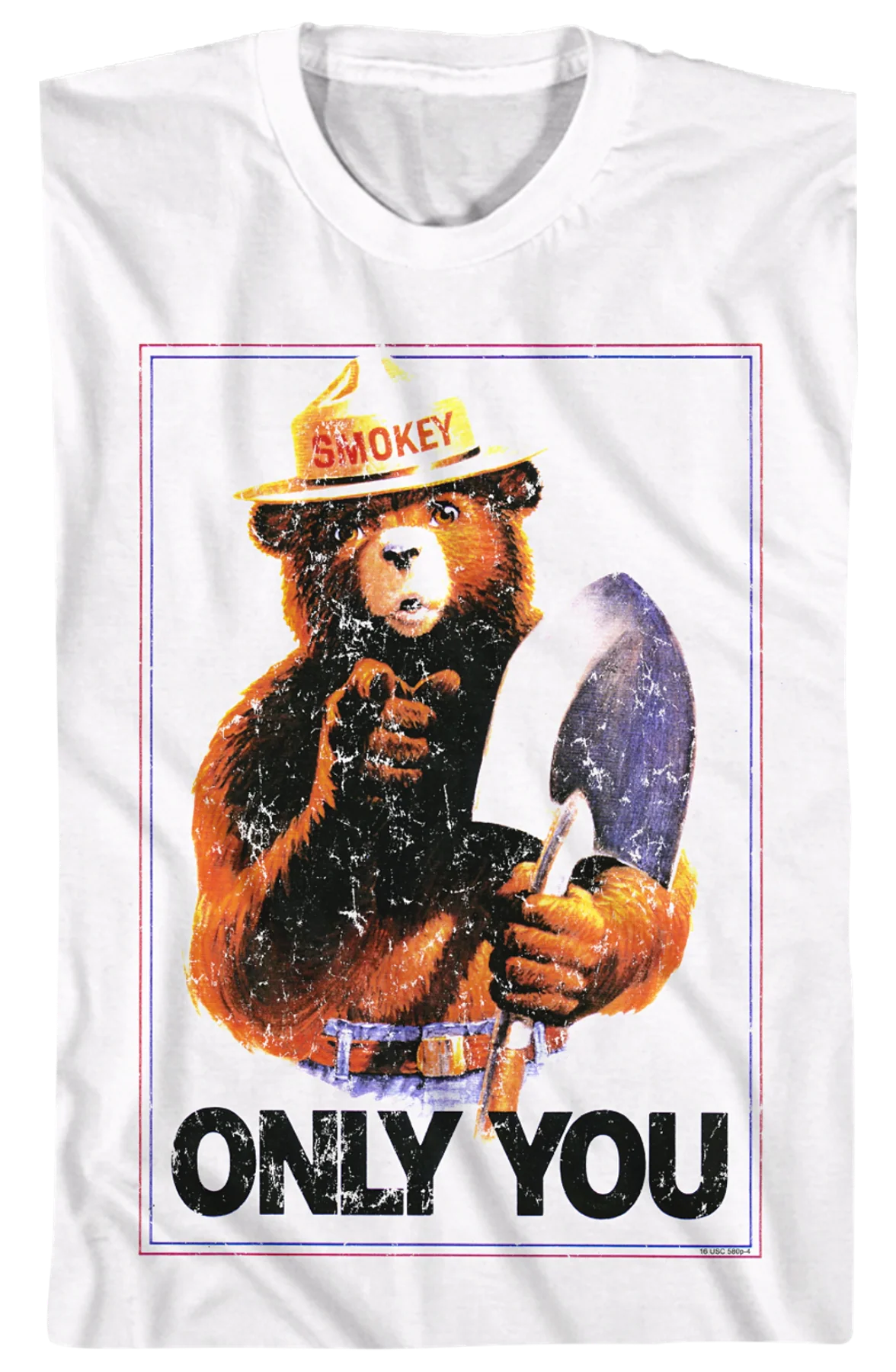 Only You Smokey Bear T-Shirt - Image 2
