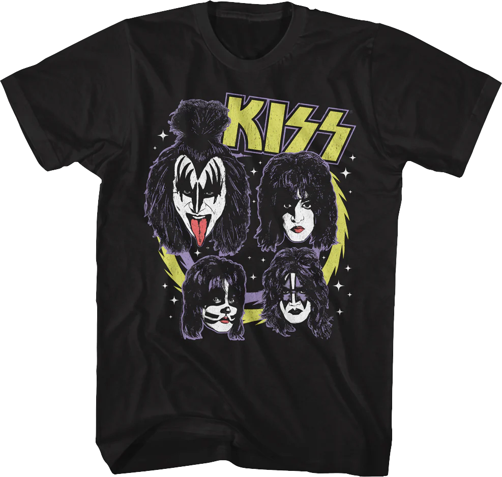 Outer Space KISS T-Shirt