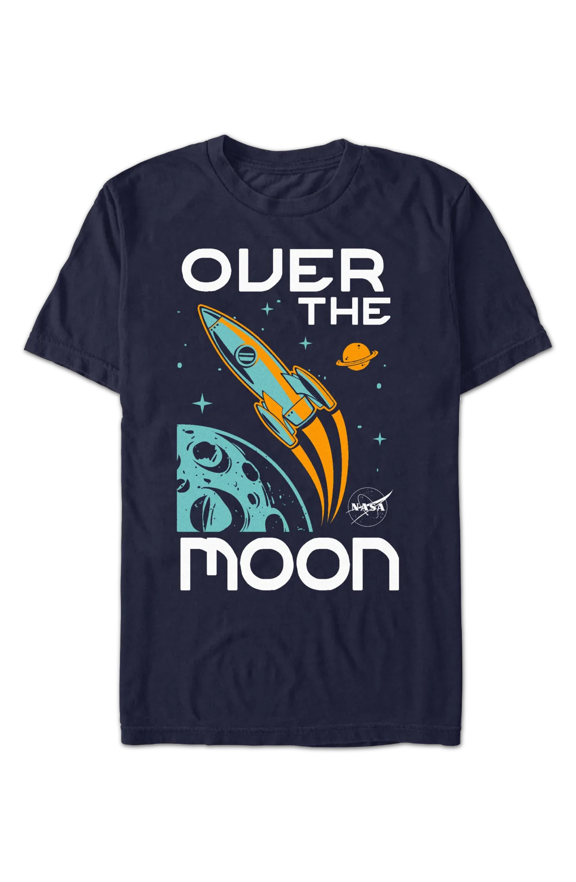 Over The Moon NASA T-Shirt - Image 2