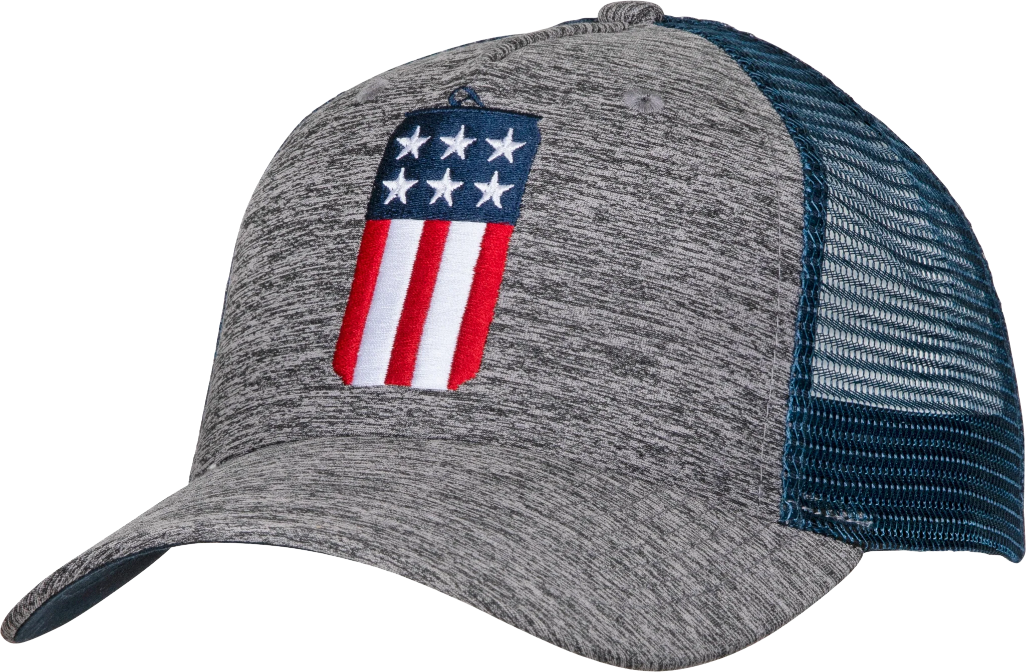 Patriotic Beer Can Miller Lite Adjustable Trucker Hat - Image 4