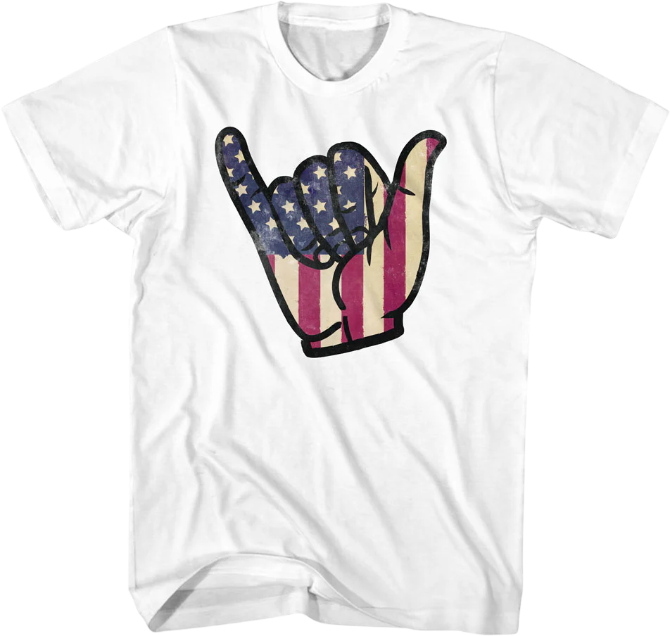 Patriotic Shaka T-Shirt