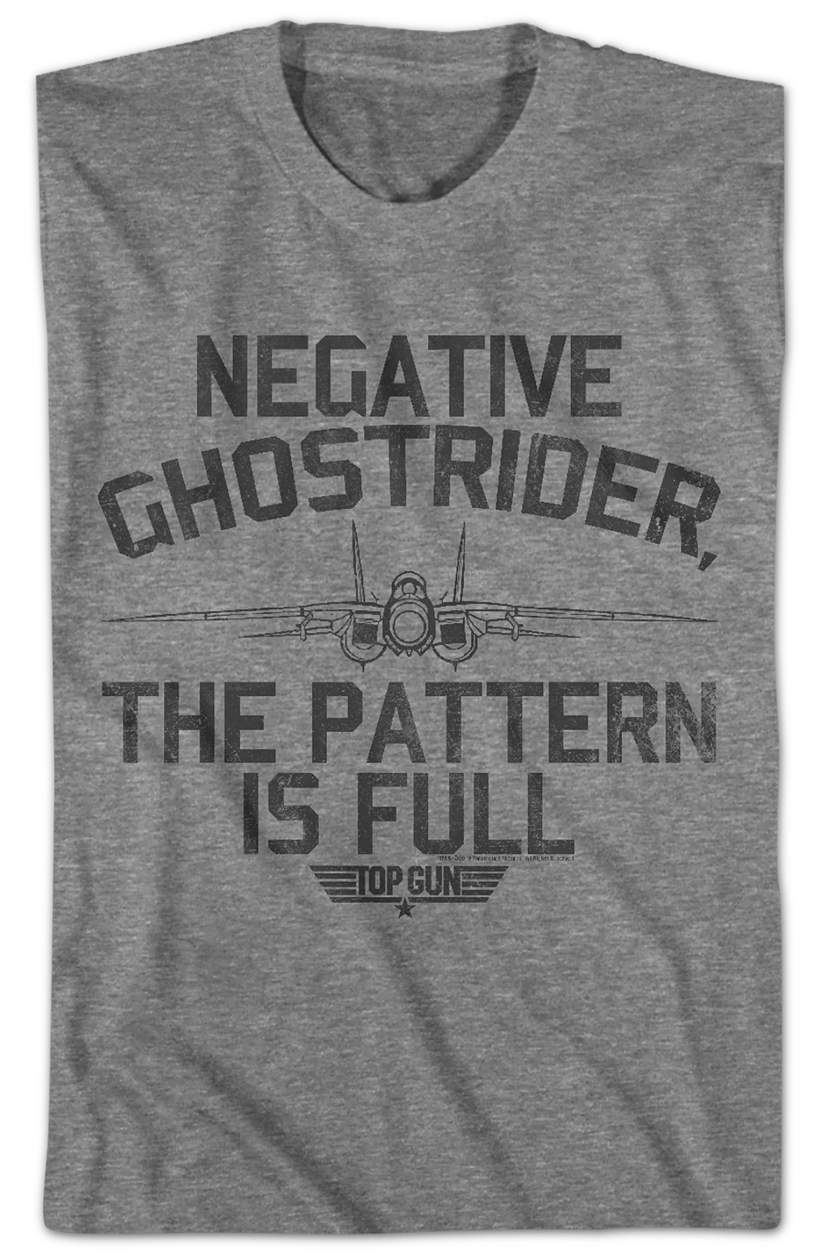 Pattern Is Full Top Gun T-Shirt - Image 2