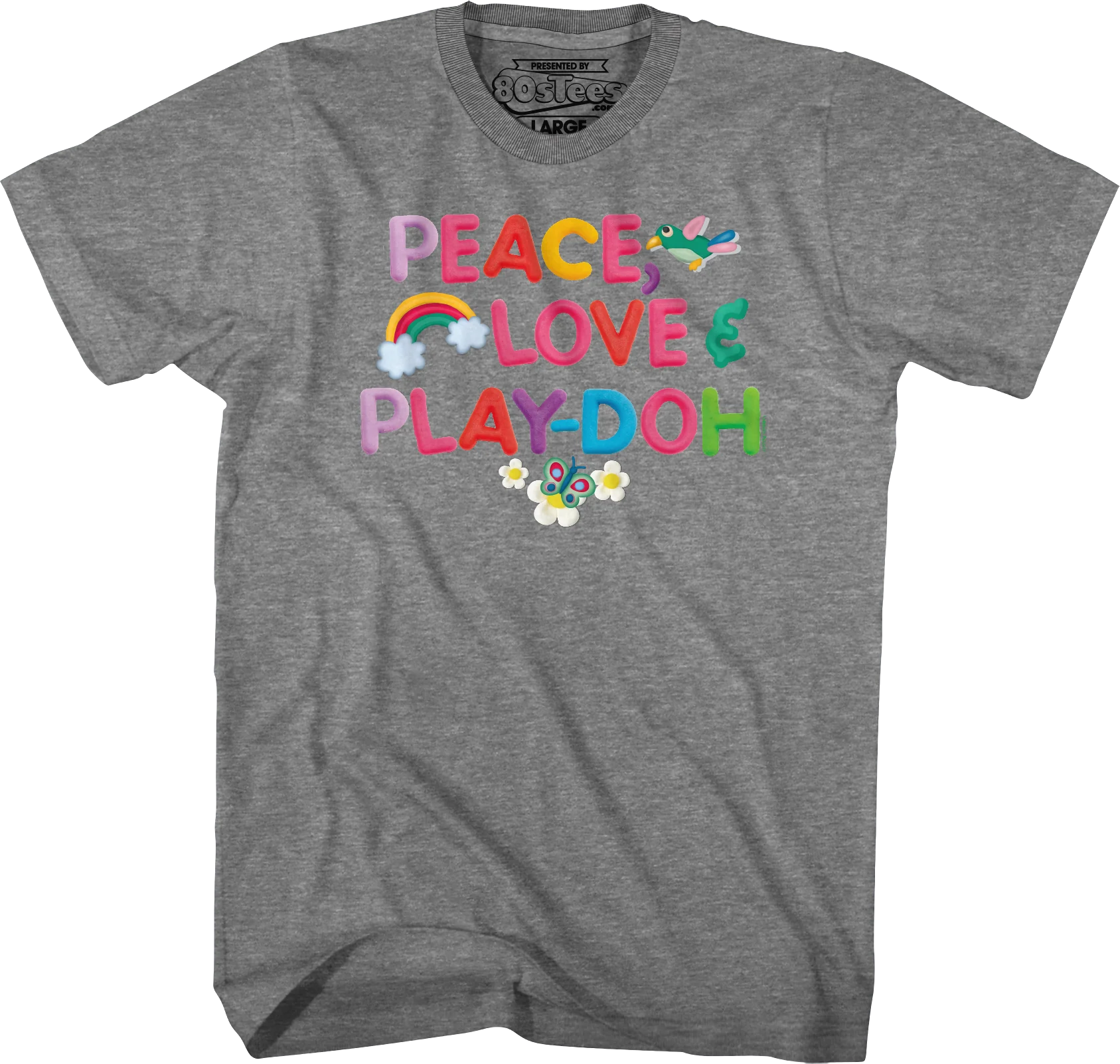Peace Love & Play-Doh T-Shirt - Image 4