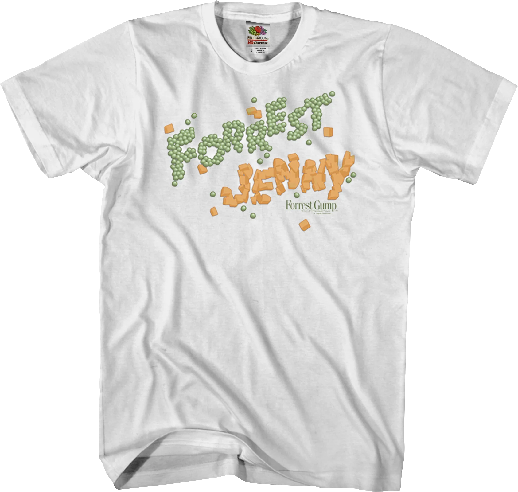 Peas and Carrots Forrest Gump T-Shirt