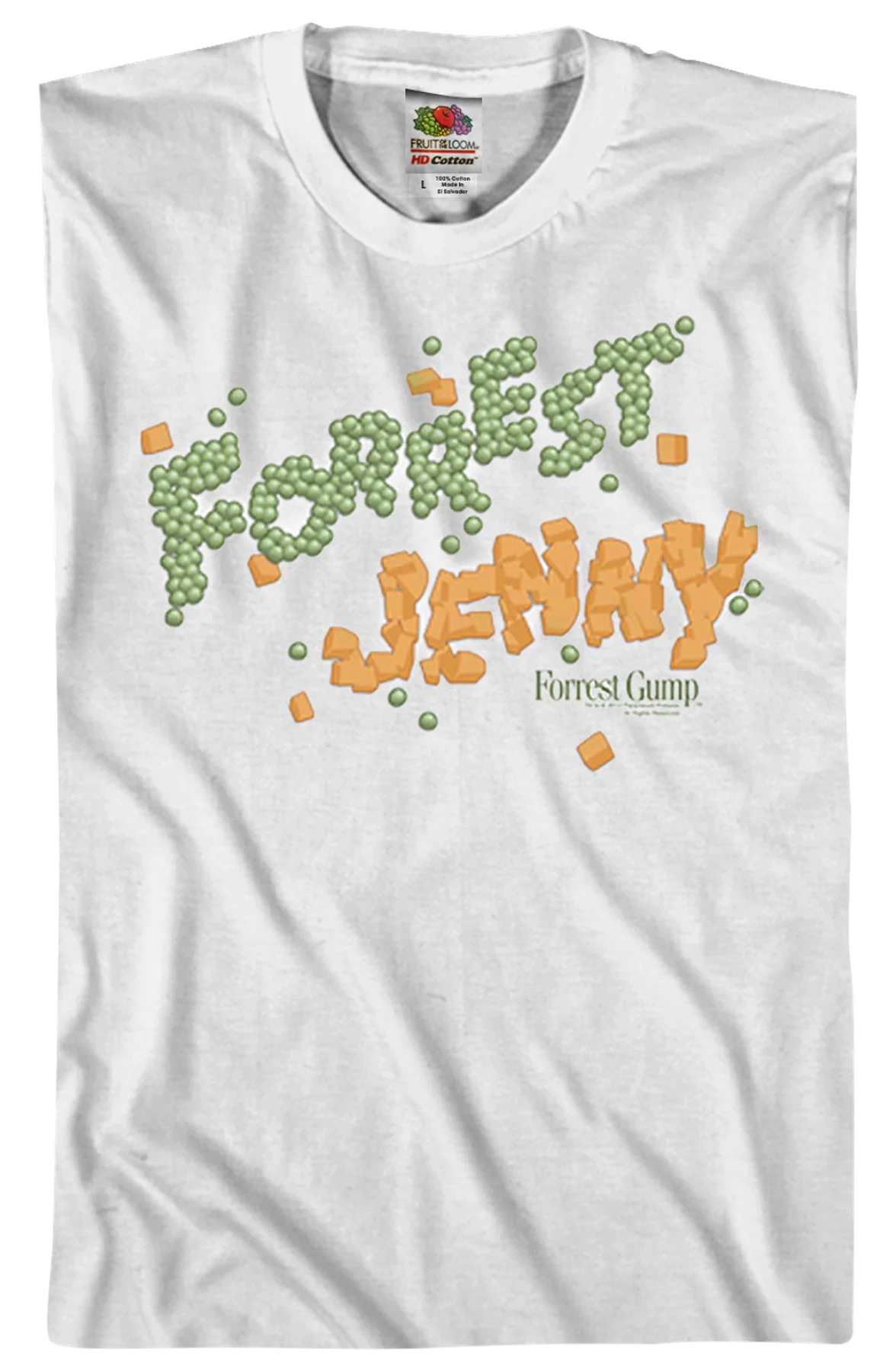 Peas and Carrots Forrest Gump T-Shirt - Image 2
