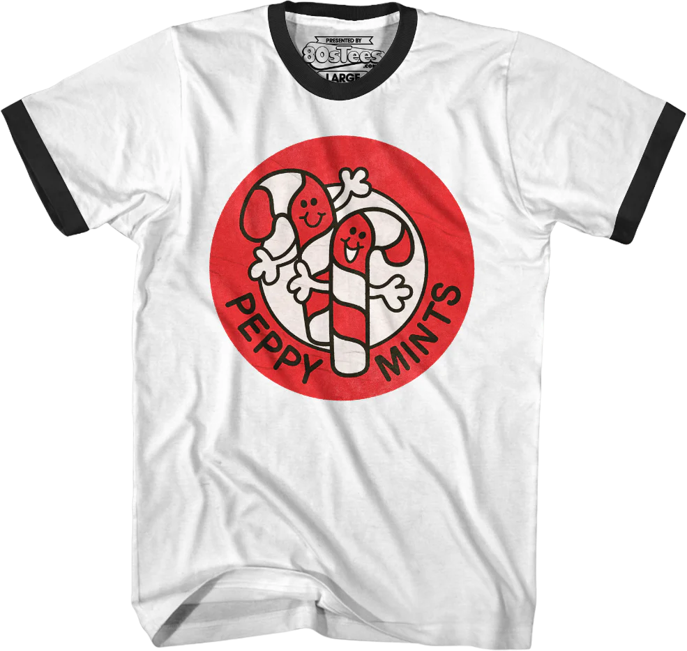 Peppy Mints Scratch & Sniff Sticker T-Shirt - Image 21