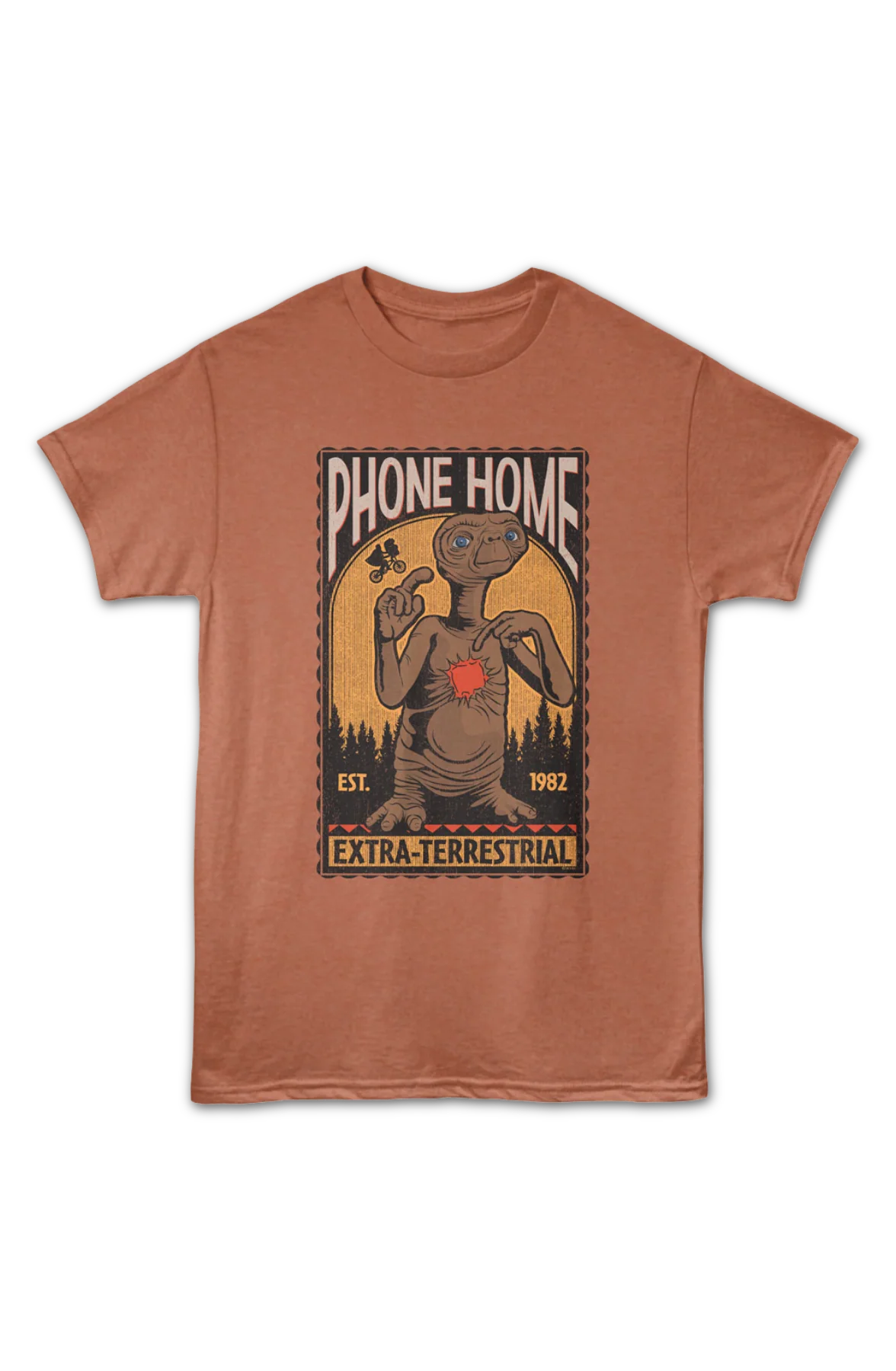 Phone Home 1982 E.T. The Extra-Terrestrial T-Shirt - Image 2