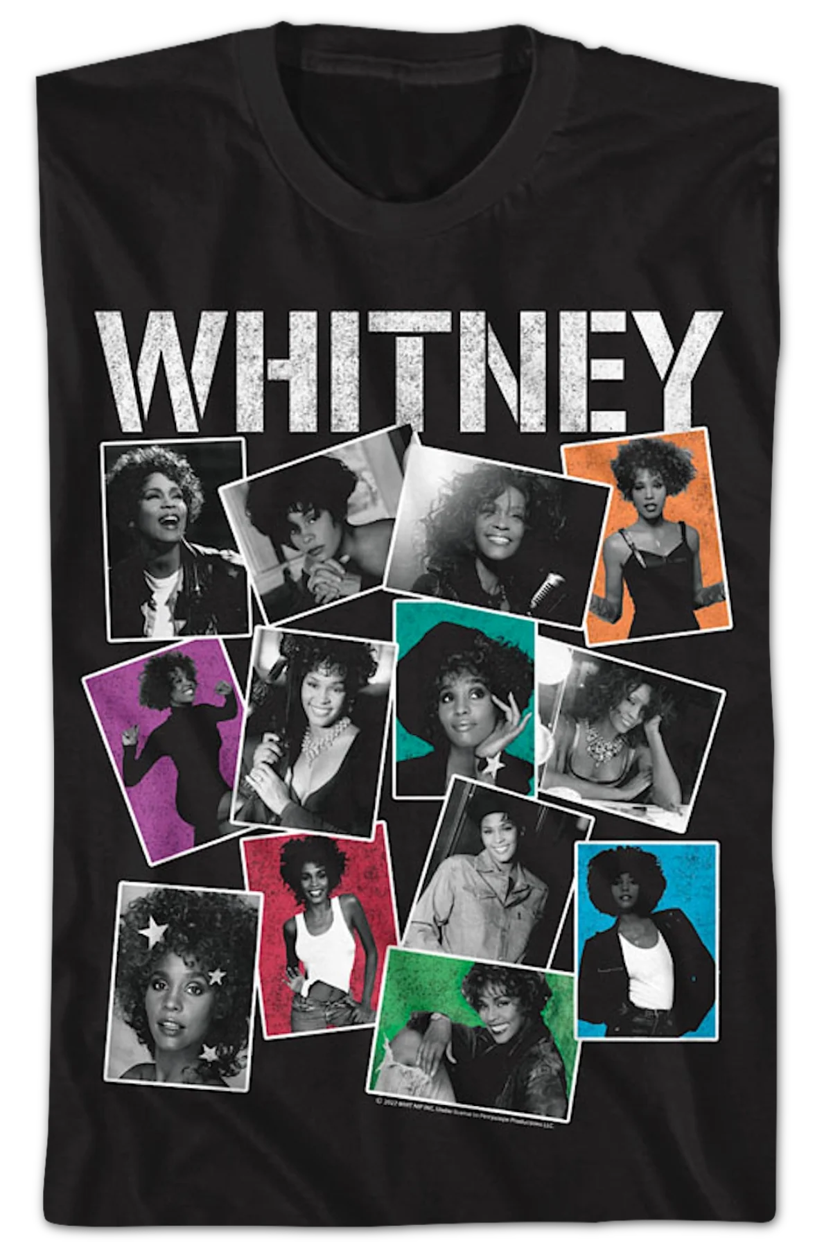 Photo Collage Whitney Houston T-Shirt - Image 2