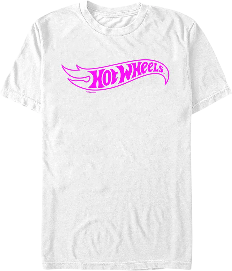 Pink Logo Hot Wheels T-Shirt