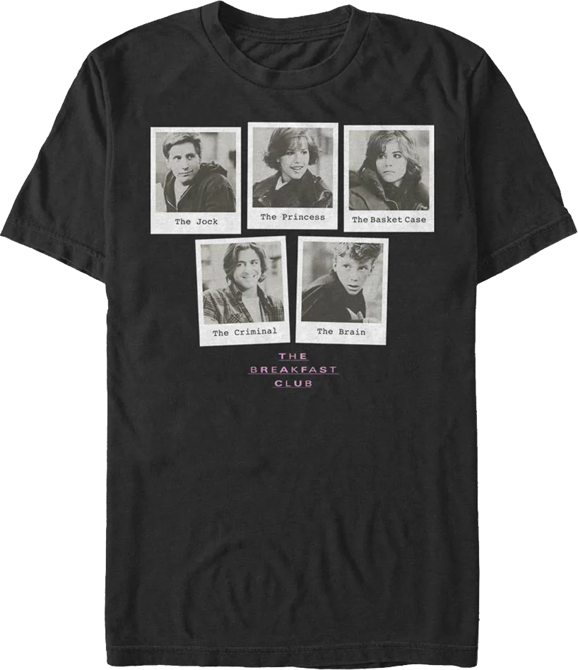 Polaroids Breakfast Club T-Shirt