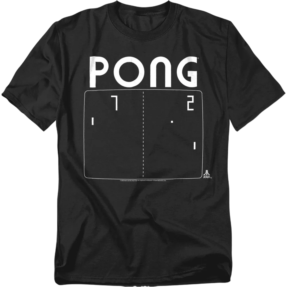 Pong Screen Atari T-Shirt
