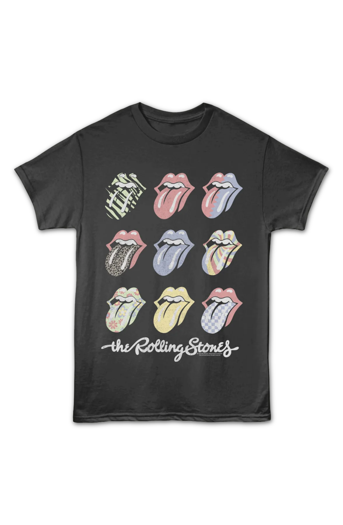 Pop Art Tongues Rolling Stones T-Shirt - Image 2