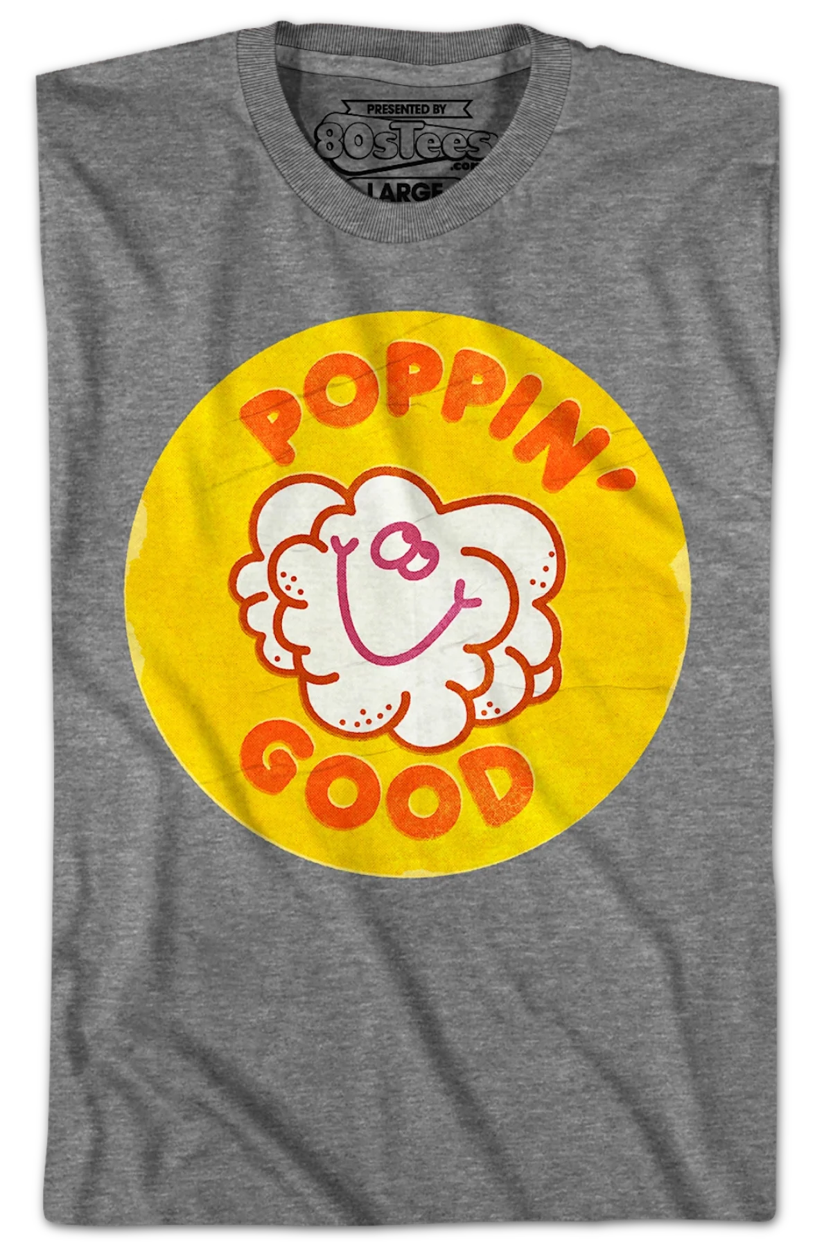 Poppin' Good Scratch & Sniff Sticker T-Shirt - Image 2