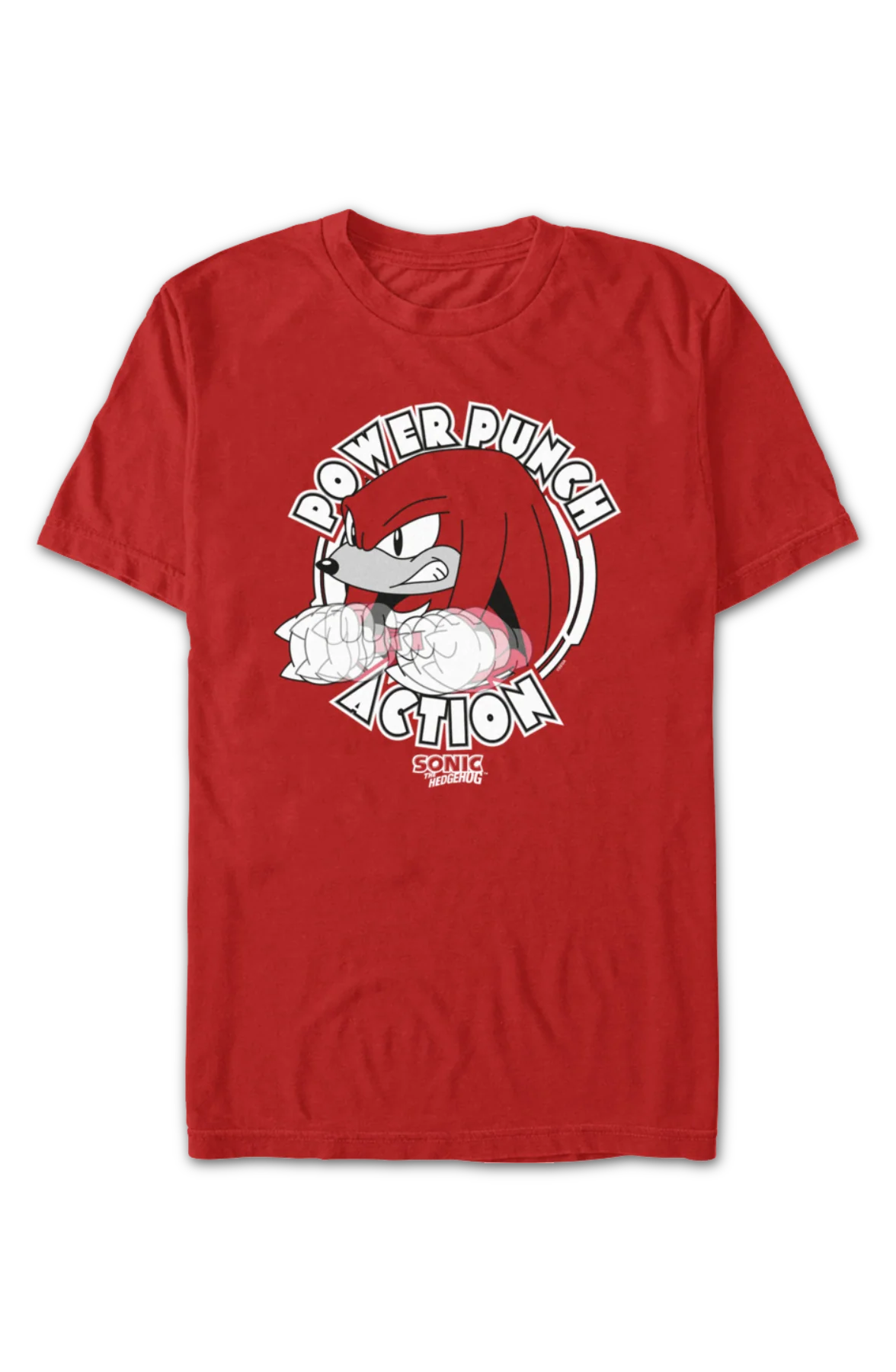 Power Punch Action Sonic The Hedgehog T-Shirt - Image 2