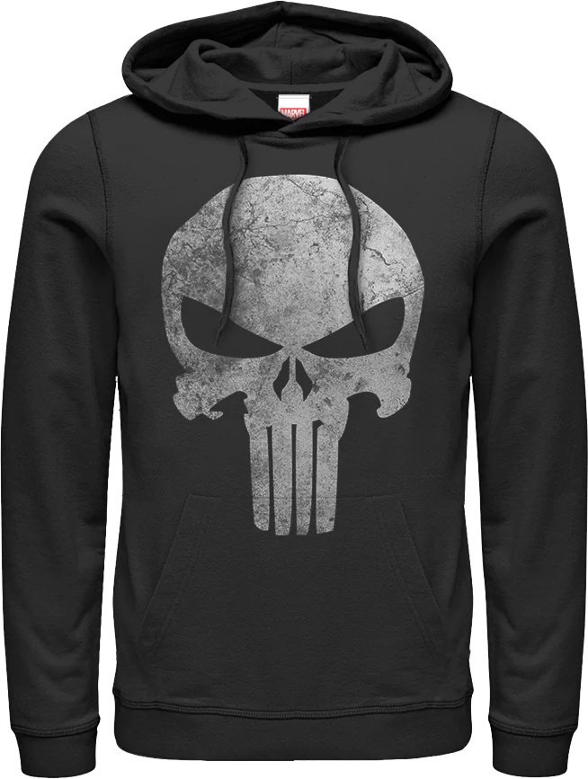 Punisher Logo Marvel Comics Hoodie