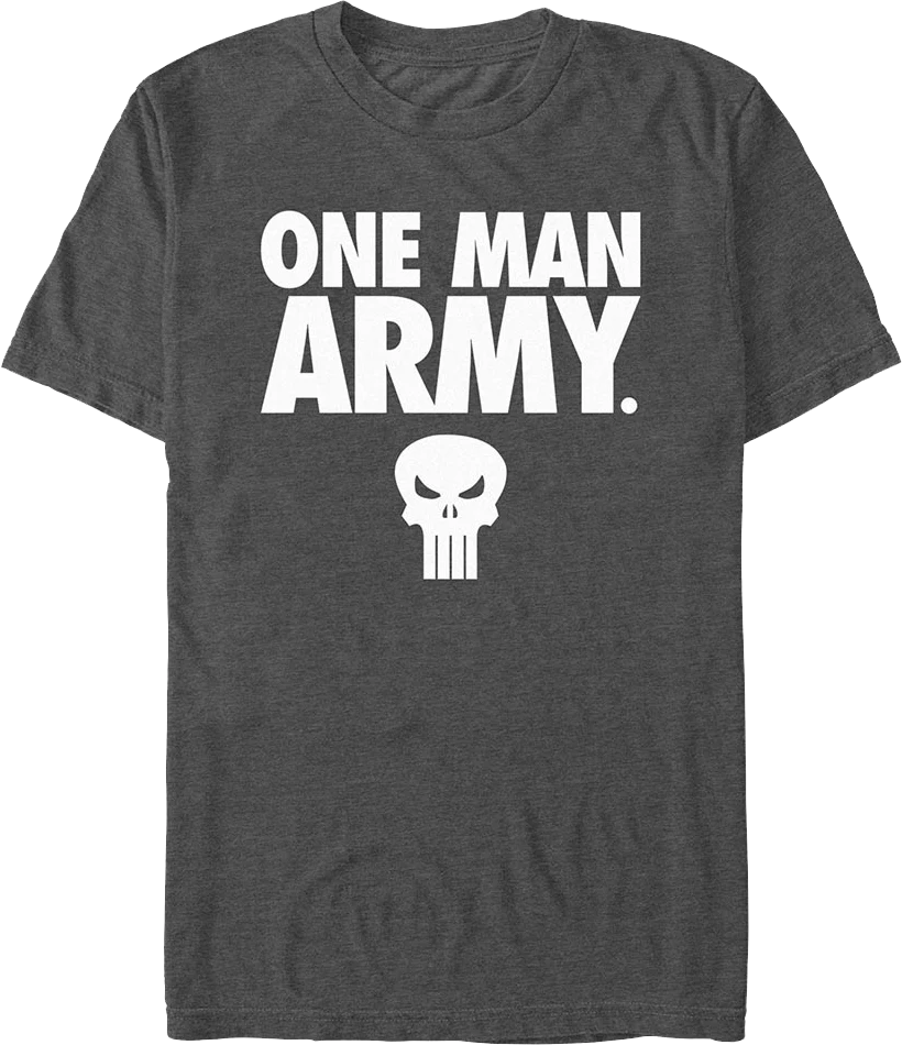 Punisher One Man Army Marvel Comics T-Shirt