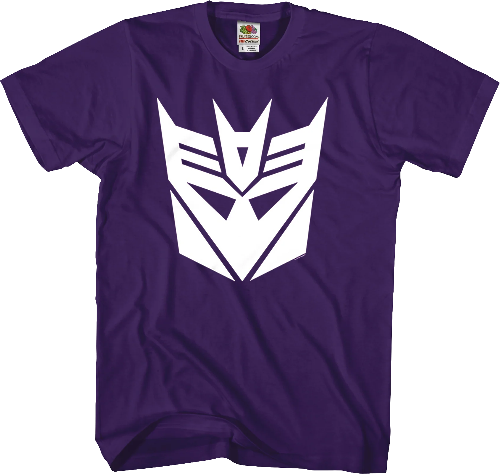 Purple Decepticons Logo Transformers T-Shirt