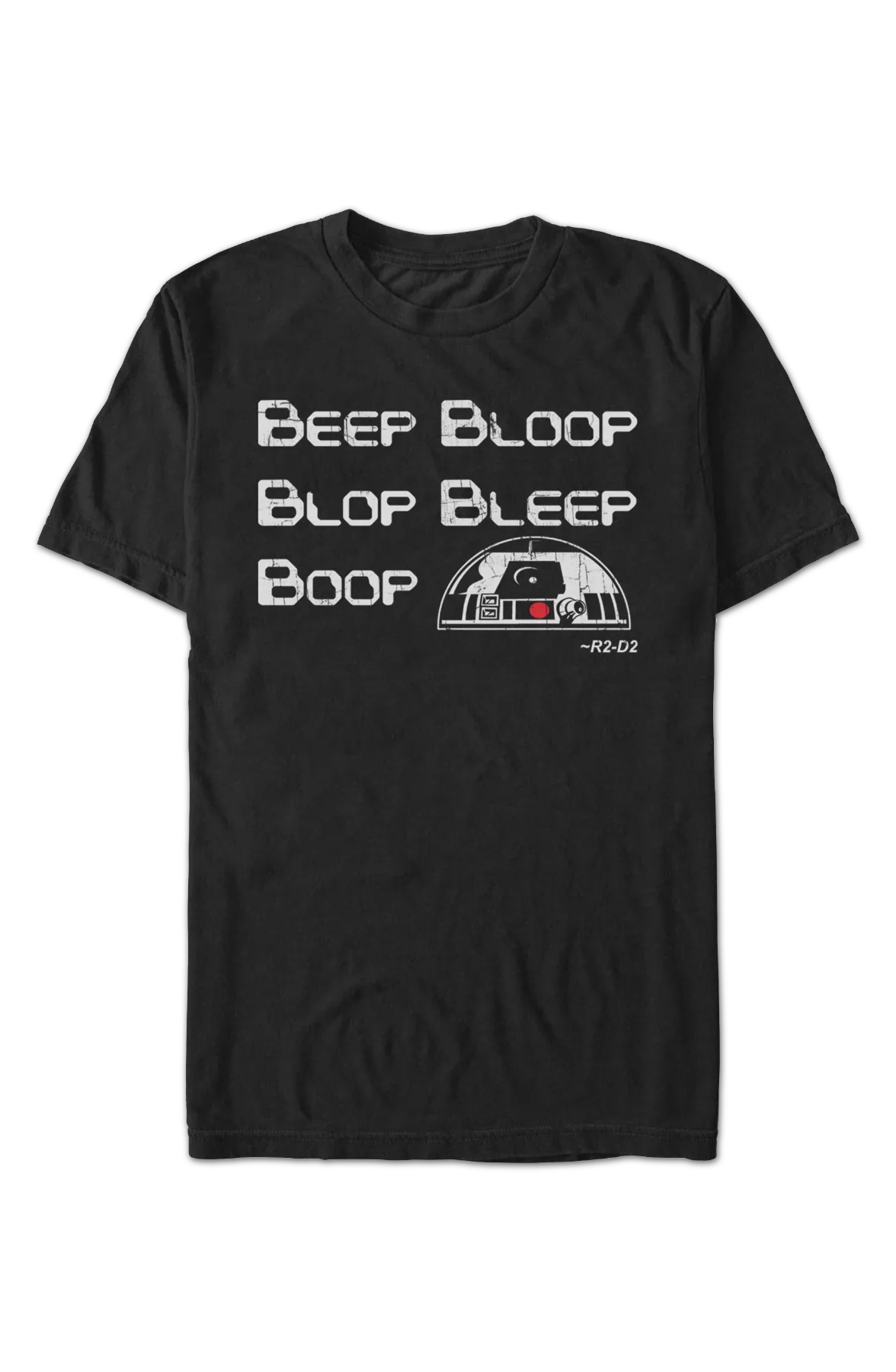 R2-D2 Beep Bloop Blop Bleep Boop Star Wars T-Shirt - Image 2