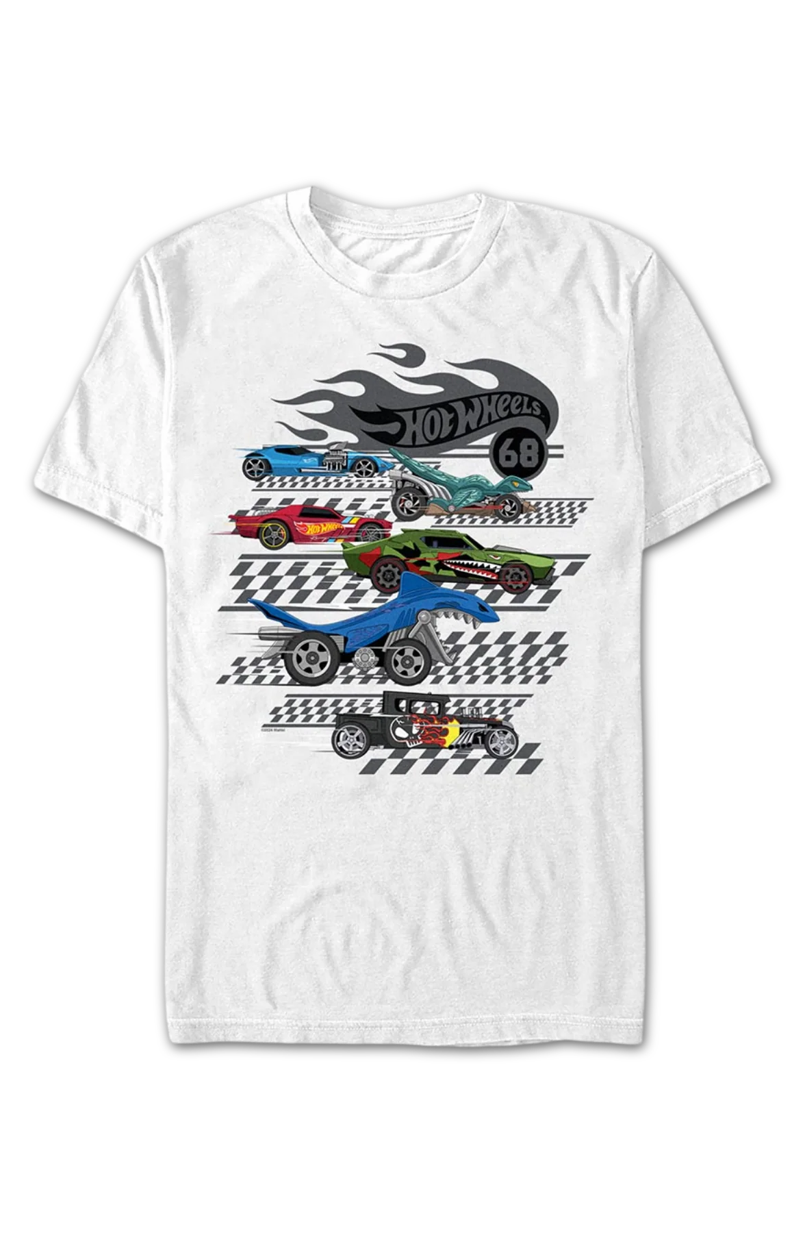 Racing Line Up Hot Wheels T-Shirt - Image 2