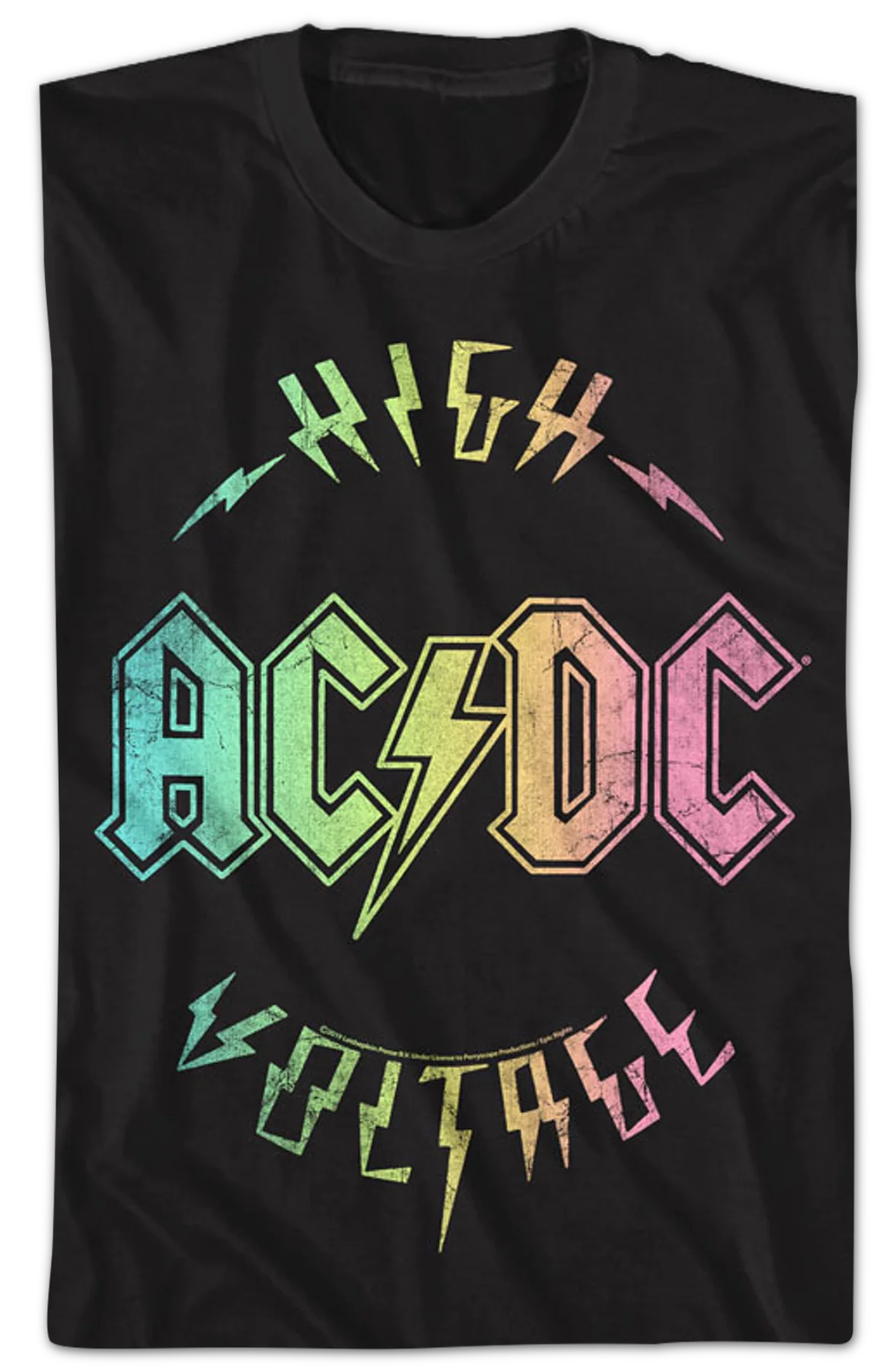 Rainbow High Voltage ACDC T-Shirt - Image 2