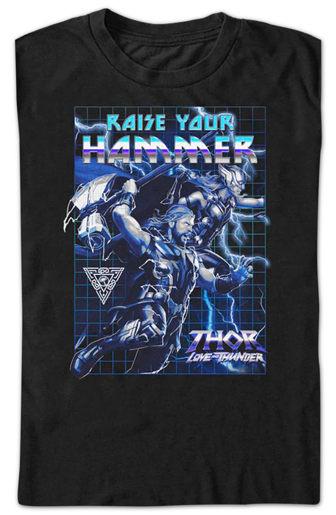 Raise Your Hammer Thor Love And Thunder Marvel Comics T-Shirt - Image 2