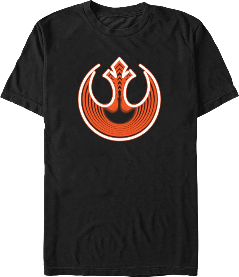 Rebel Alliance Ripple Logo Star Wars T-Shirt