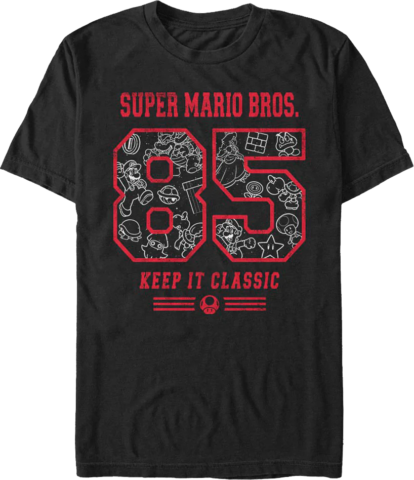 Retro 85 Keep It Classic Super Mario Bros. T-Shirt