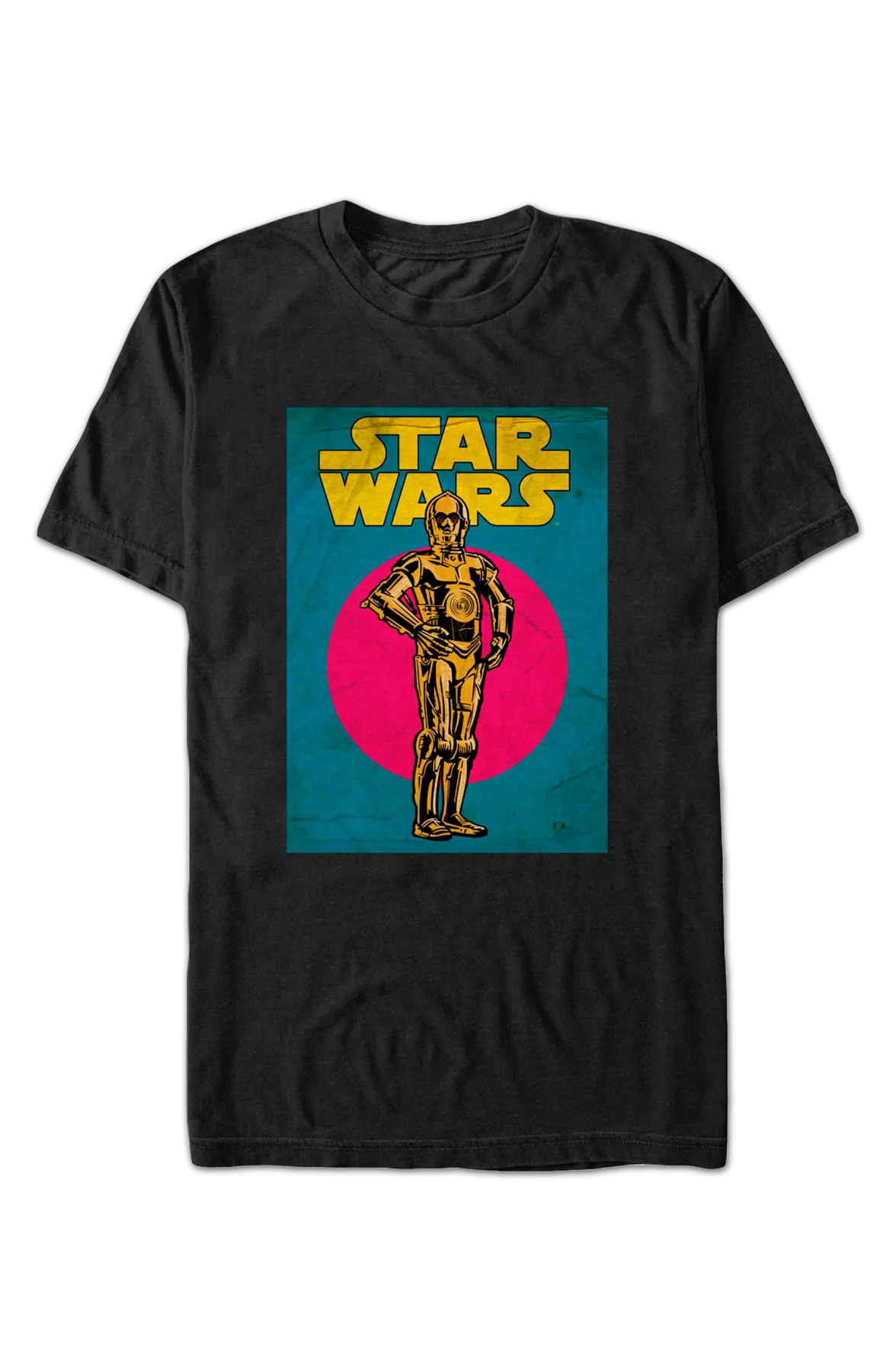 Retro C-3PO Star Wars T-Shirt - Image 2