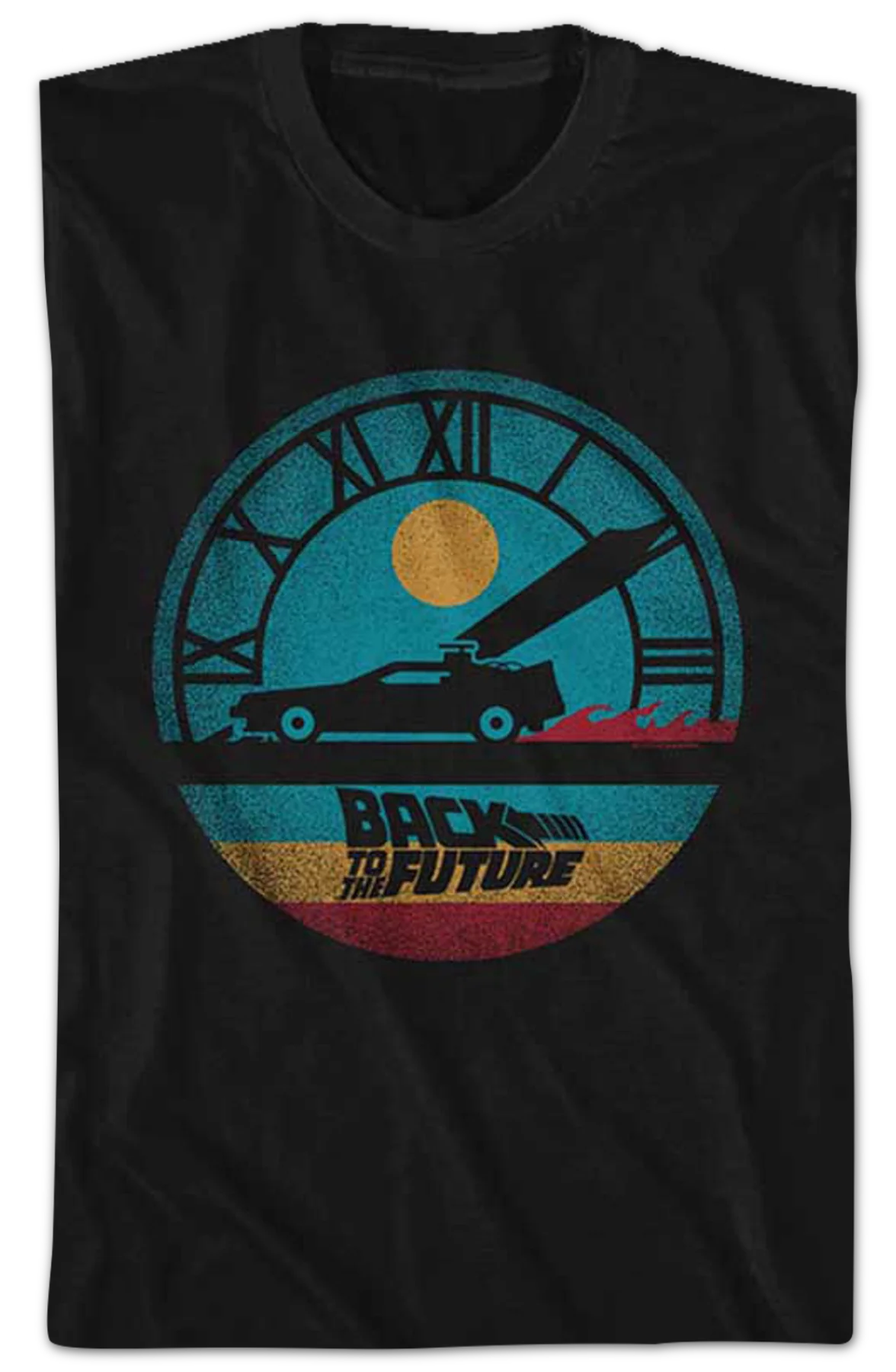 Retro Clock Back To The Future T-Shirt - Image 2
