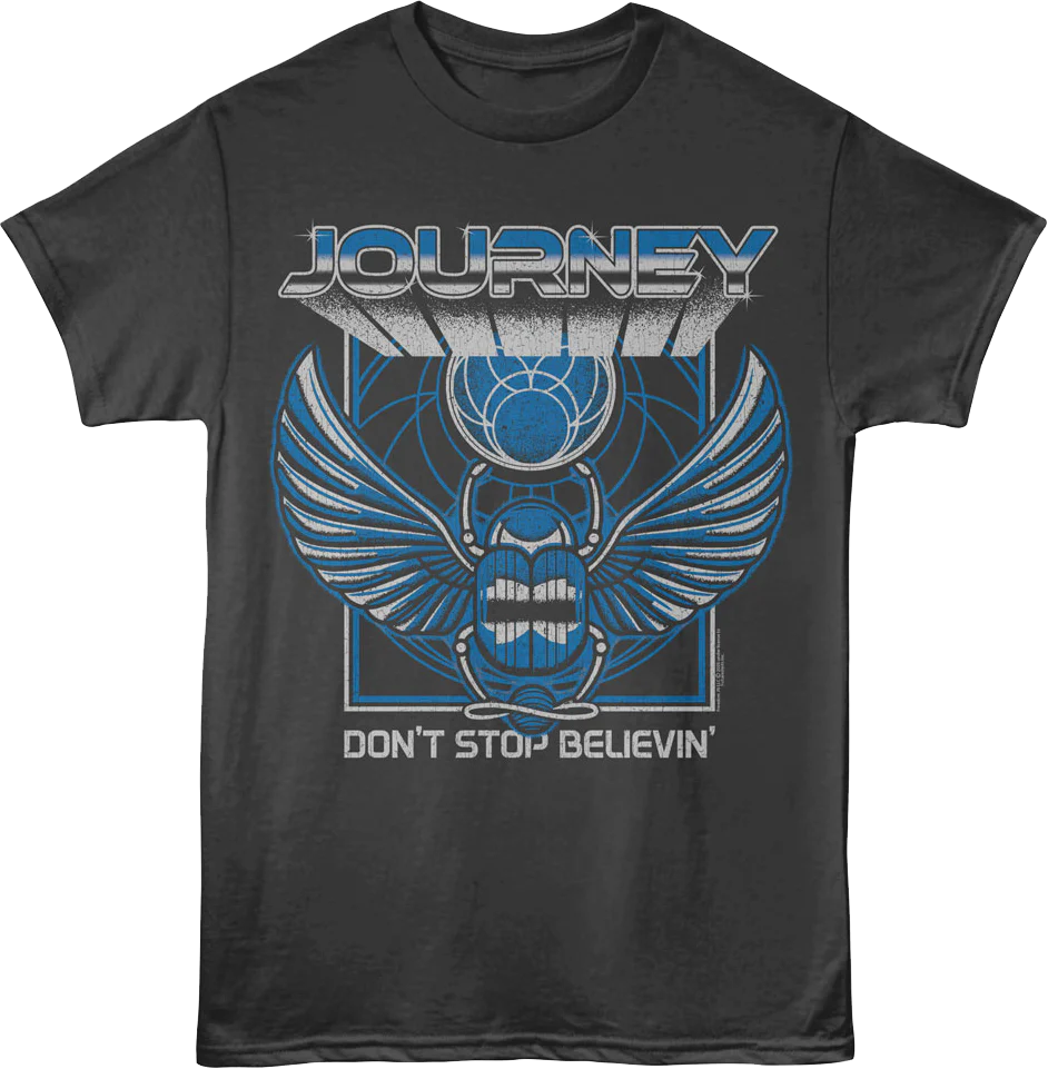 Retro Don't Stop Believin' Journey T-Shirt