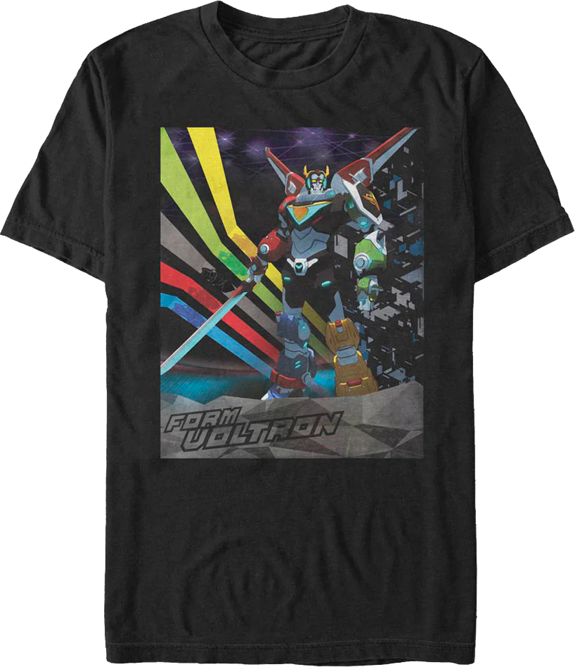 Retro Form Voltron T-Shirt