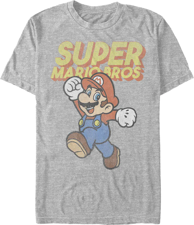 Retro Jump Super Mario Bros. T-Shirt
