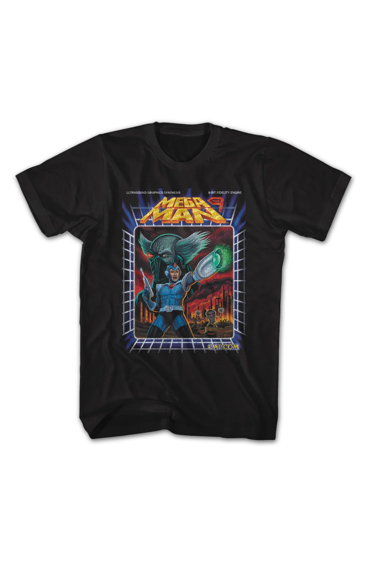 Retro Mega Man 9 T-Shirt - Image 2