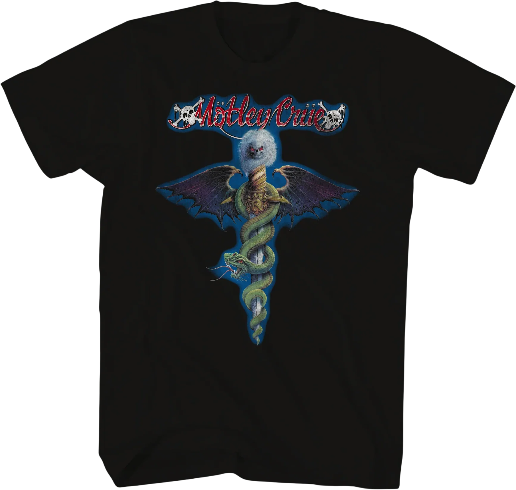 Retro Outline Dr. Feelgood Motley Crue T-Shirt