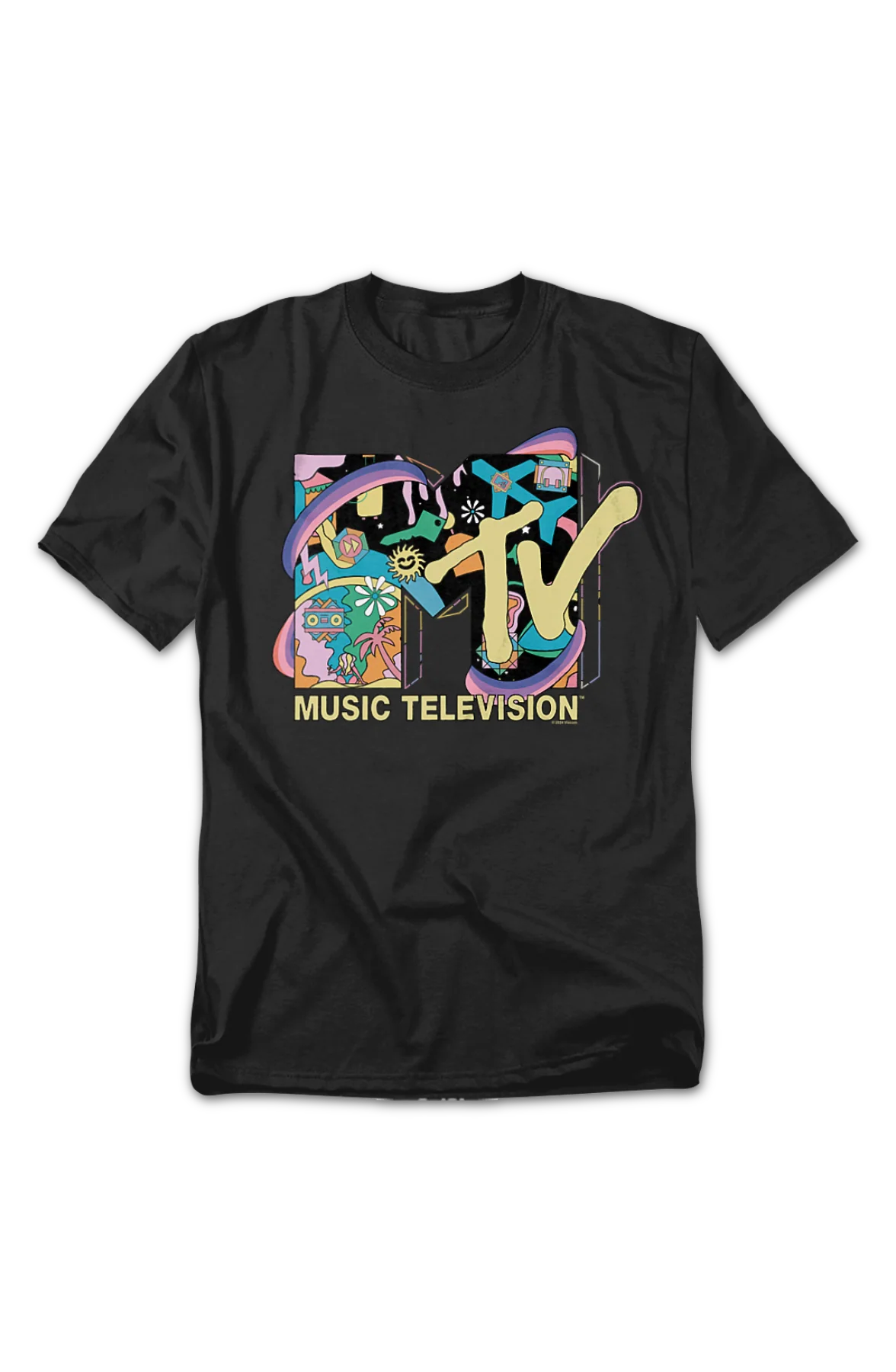 Retro Vacation Logo MTV T-Shirt - Image 2