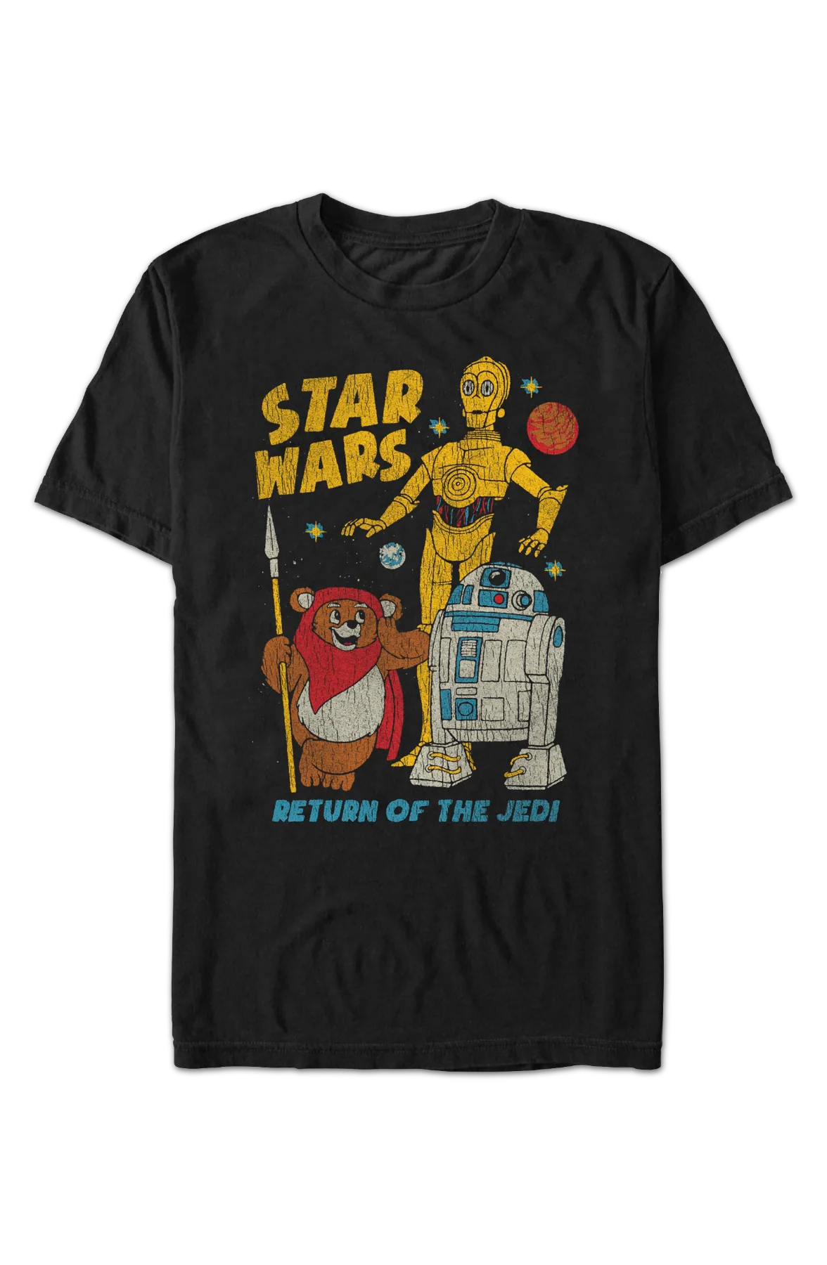 Return Of The Jedi Friends Star Wars T-Shirt - Image 2