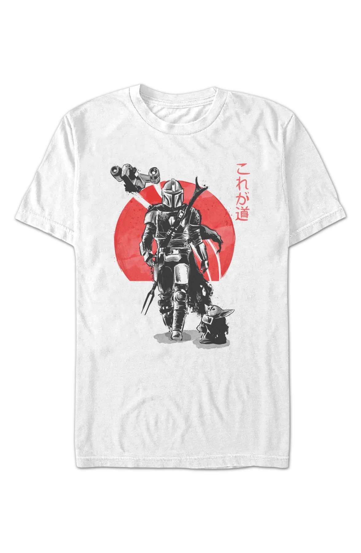 Rising Sun The Mandalorian Star Wars T-Shirt - Image 2