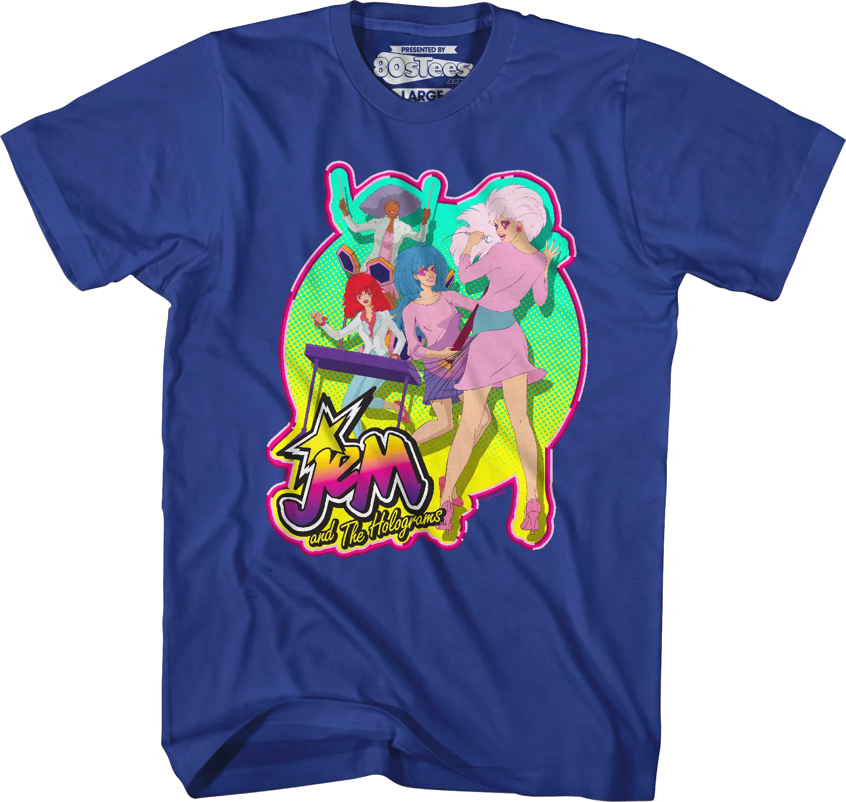 Rock Band Jem And The Holograms T-Shirt - Image 3