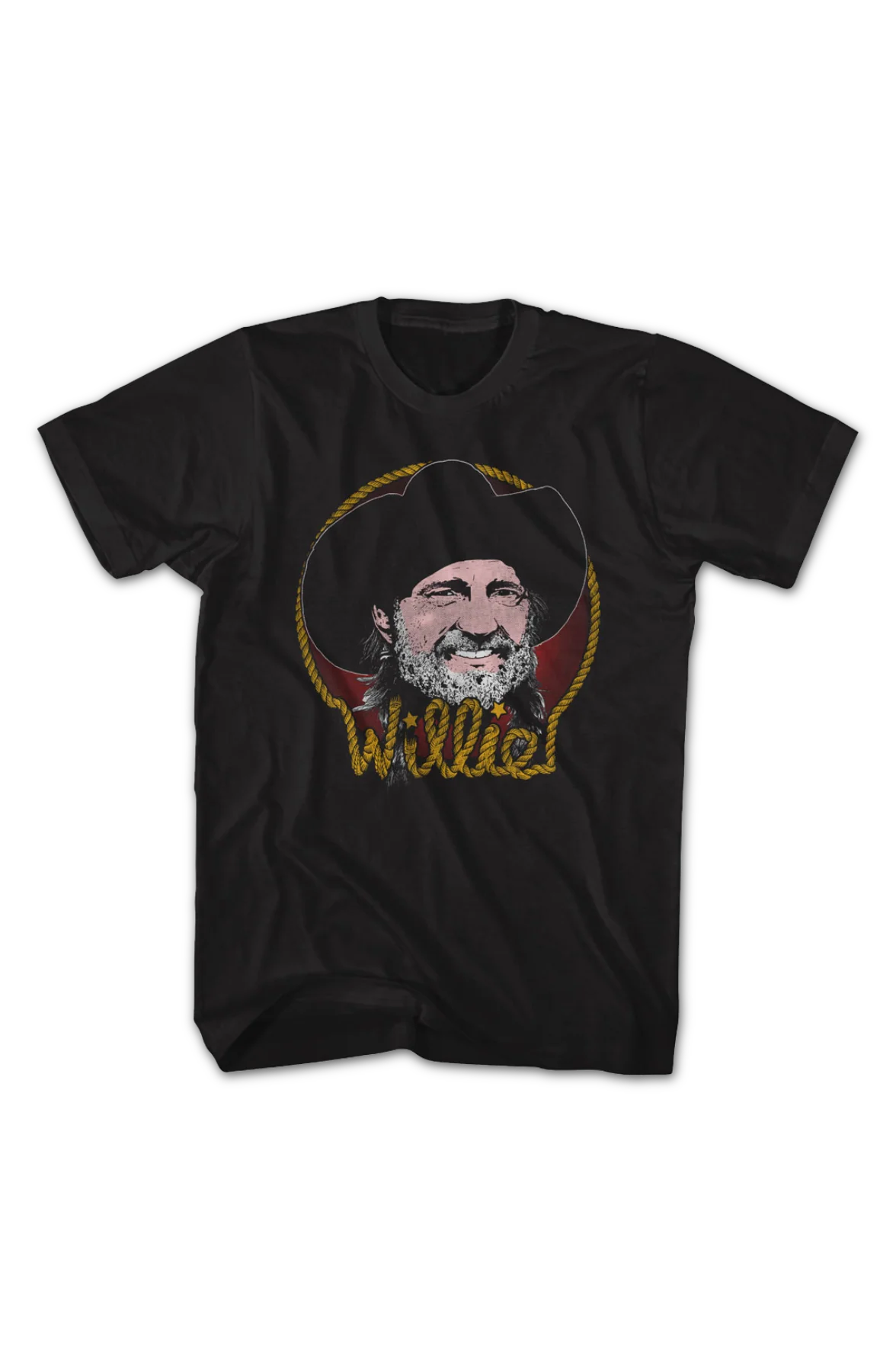 Rope Name Willie Nelson T-Shirt - Image 2