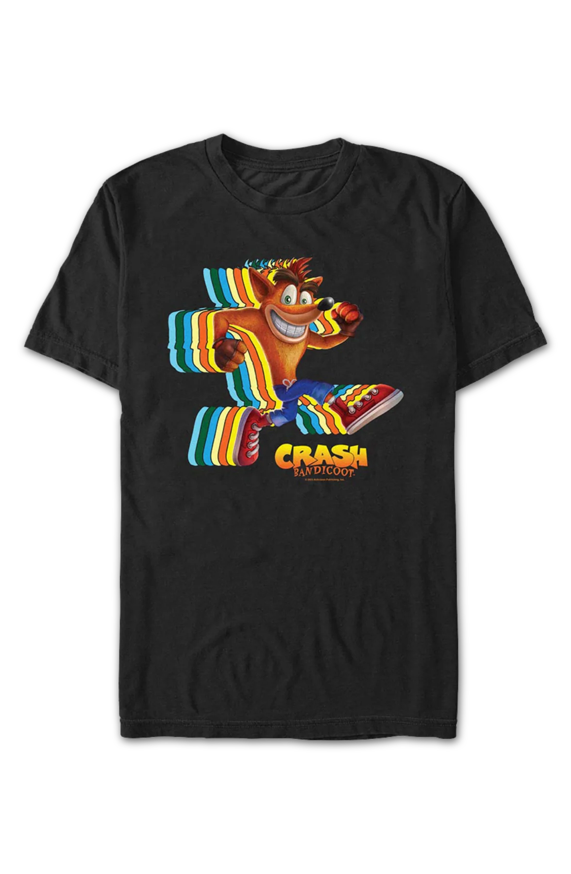 Running Motion Crash Bandicoot T-Shirt - Image 2