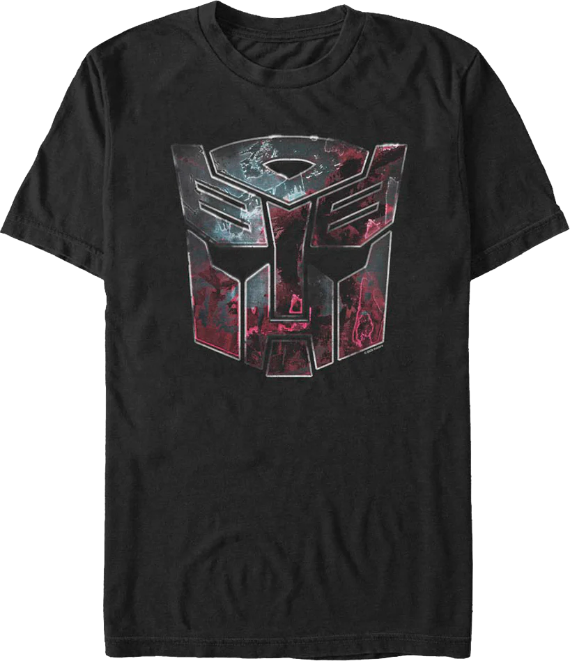 Rusted Autobots Logo Transformers T-Shirt