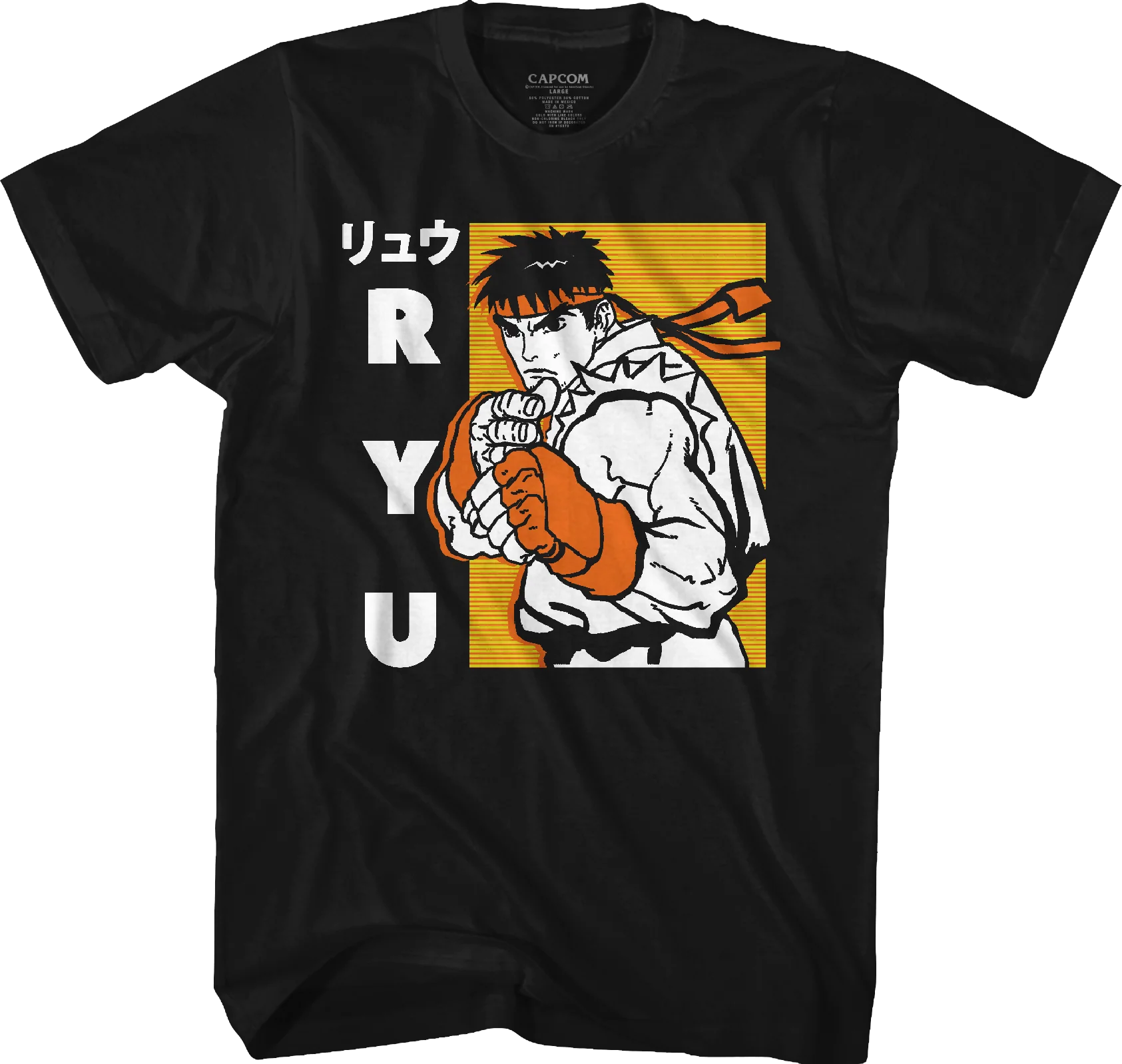 Ryu Japanese Street Fighter T-Shirt